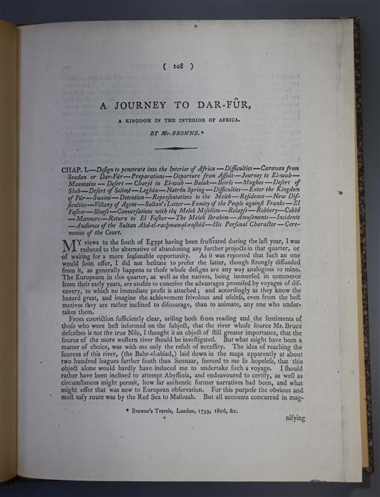 [Pinkertons Voyages] Lobo, Jerome - A Voyage to Abyssinia, pp.(1)-60 (including drophead title) from